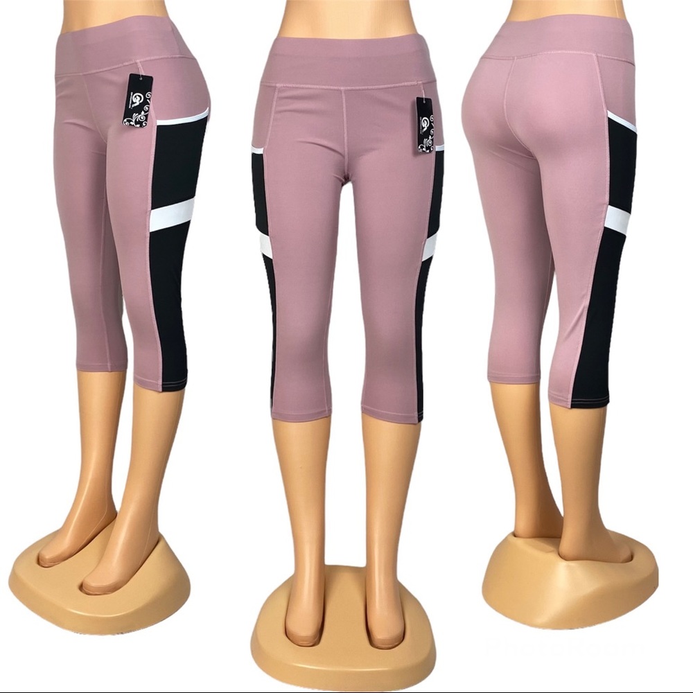 New Capri Yoga Pants High Waist Leggings Gym for women
